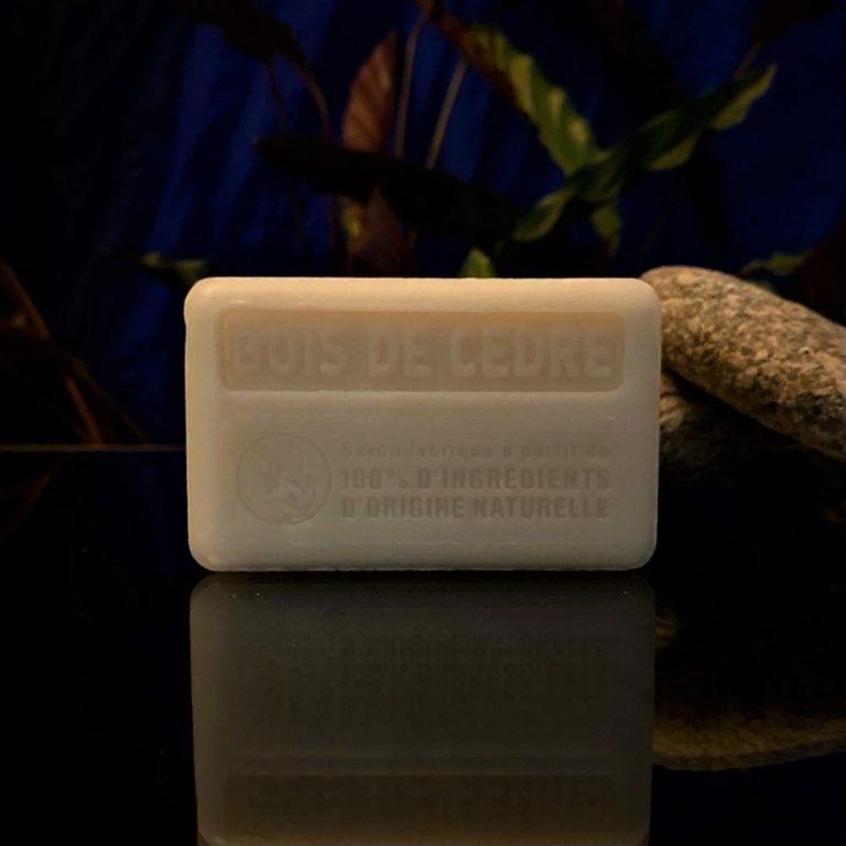 Savon 100 % nature au bois de Cèdre 125g, Homme